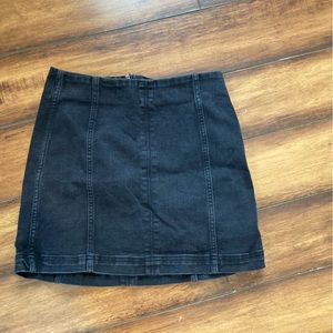 Wild Fable Black Denim Skirt